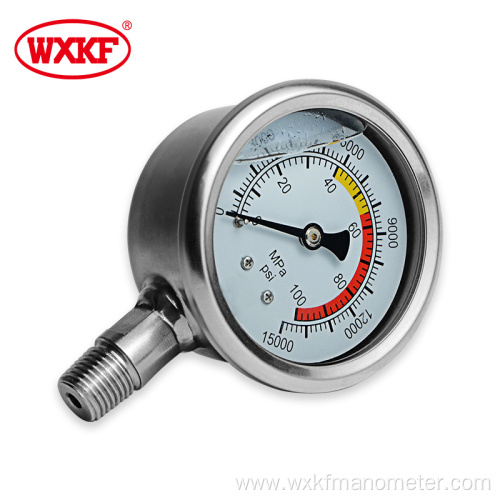 manometer oil Stainless Steel Pressure Gauge Manometer